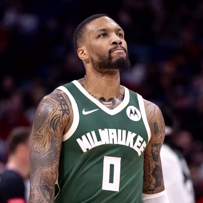 Damian Lillard, jugador de Milwaukee Bucks.