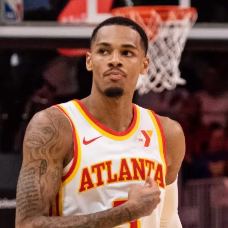 Dejounte Murray, jugador de Atlanta Hawks.