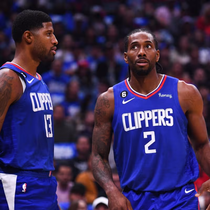 Paul George y Kawhi Leonard
