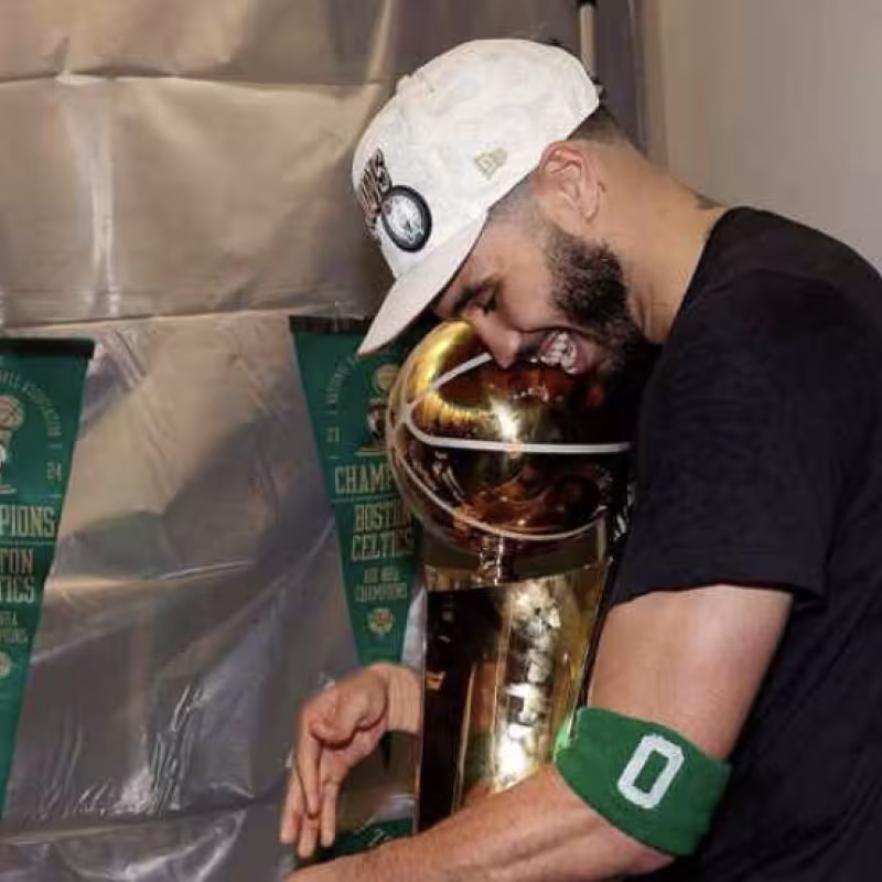 Jayson Tatum, estrella de Boston Celtic. 