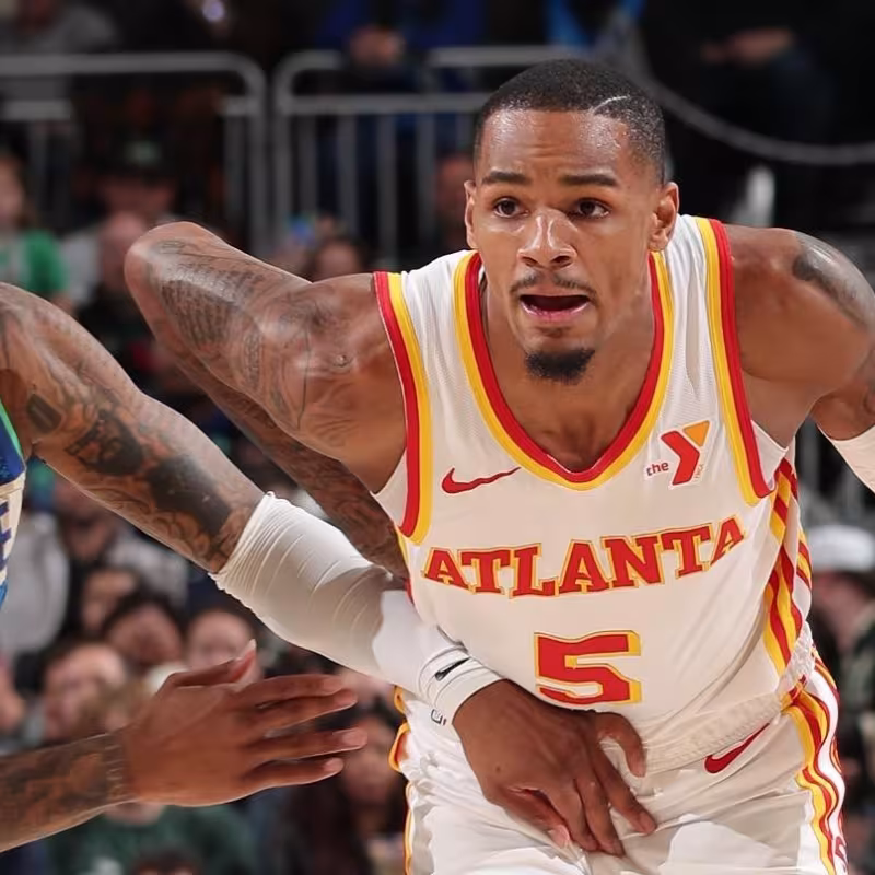 Dejounte Murray, jugador de Atlanta Hawks.