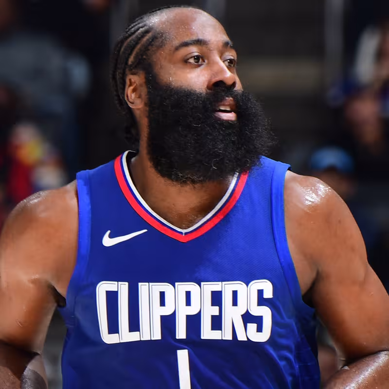 James Harden, jugador de Los Angeles Clippers.