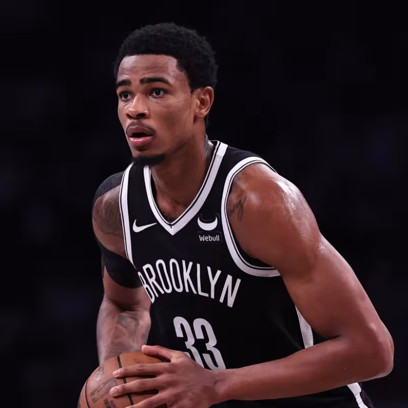 Nic Claxton, futuro agente libre de la NBA.