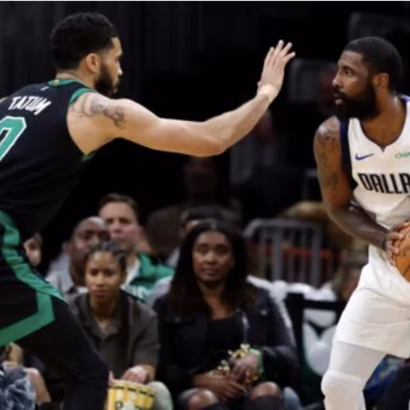 Irving vs. Tatum en un Celtics-Mavs. 