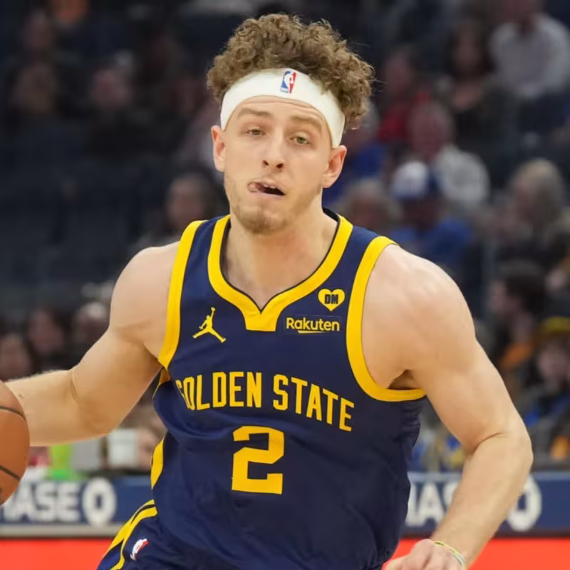 Brandin Podziemski, jugador de Golden State Warriors.