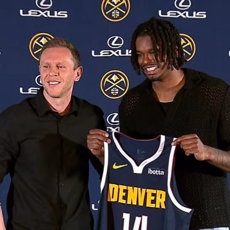DaRon Holmes, jugador de Denver Nuggets.