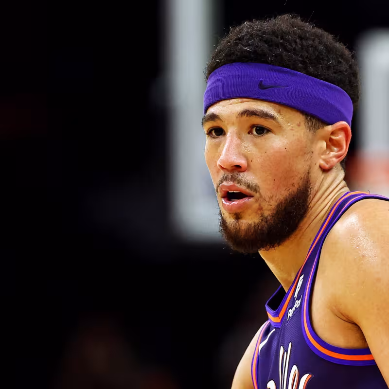 Devin Booker, jugador de Phoenix Suns.