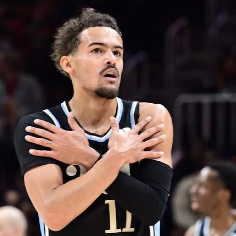 Trae Young, estrella de Atlanta Hawks.