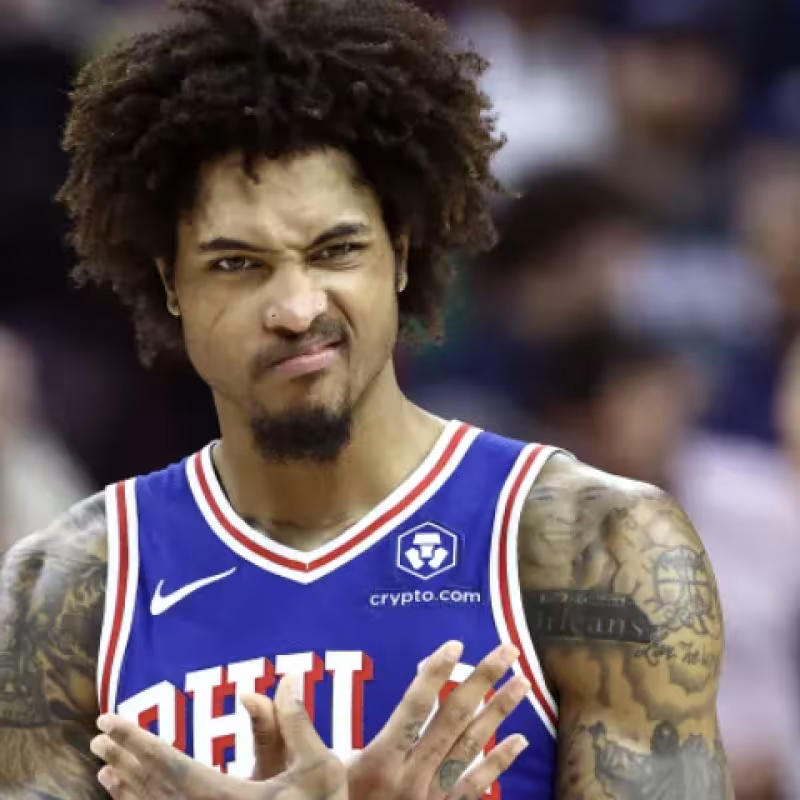 Kelly Oubre, player for the Philadelphia 76ers.
