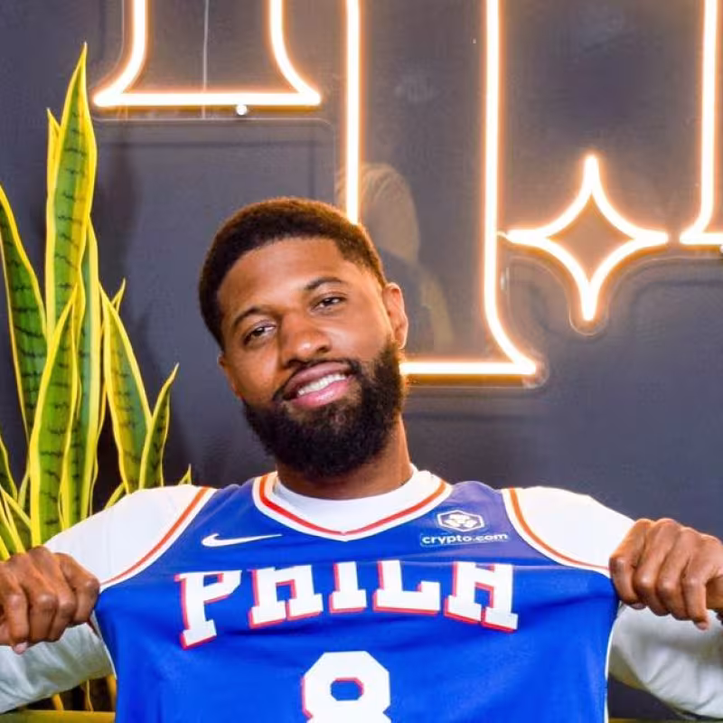 Paul George, flamante fichaje de los Philadelphia 76ers