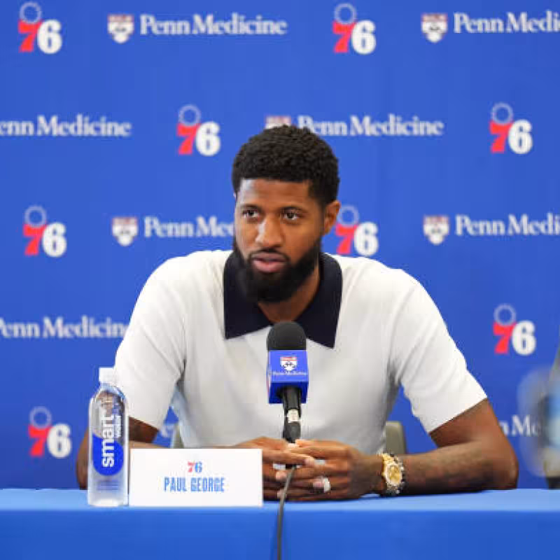 Paul George, Sixers favoritos. Foto: gettyimages