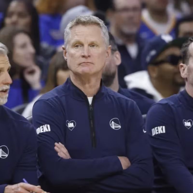 Steve Kerr, entrenador de Golden State Warriors. 
