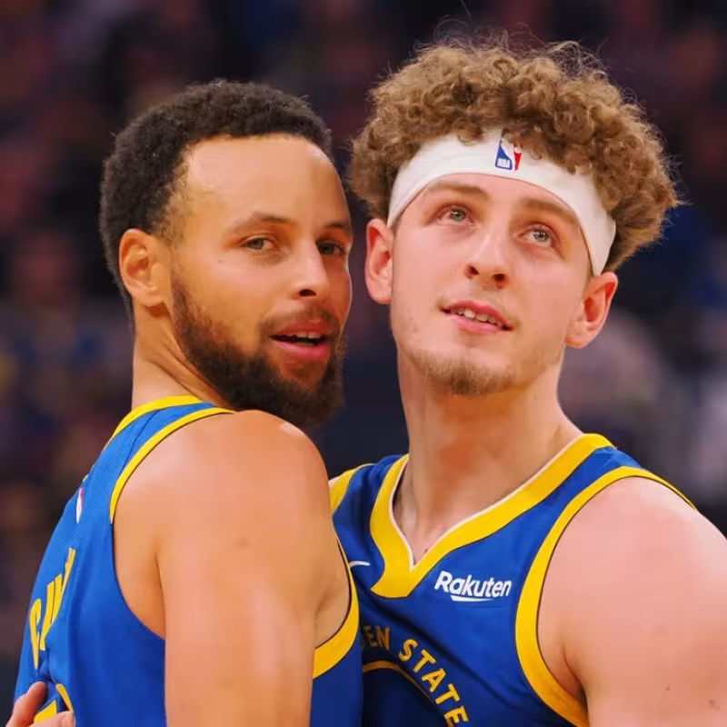 Brandin Podziemski, jugador de Golden State Warriors.