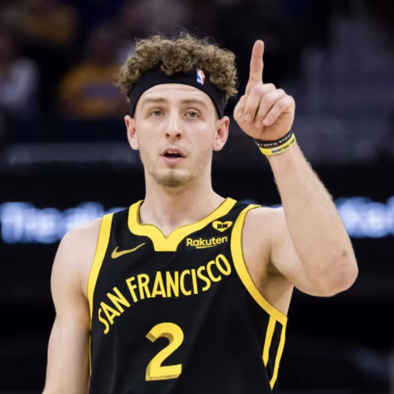 Brandin Podziemski, jugador de Golden State Warriors. 