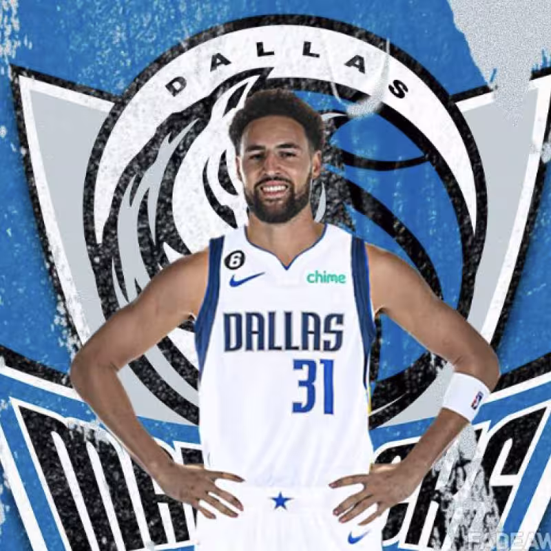 Klay Thompson, jugador de Dallas Mavericks. 