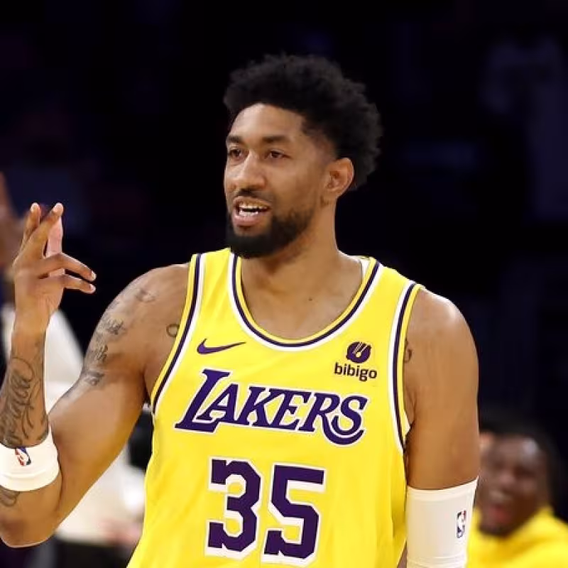 Christian Wood, jugador de Los Angeles Lakers.
