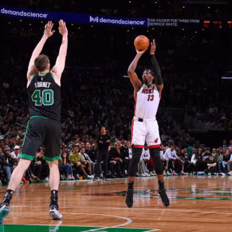 Bam Adebayo wants to shoot threes in 2025. Photo: gettyimages