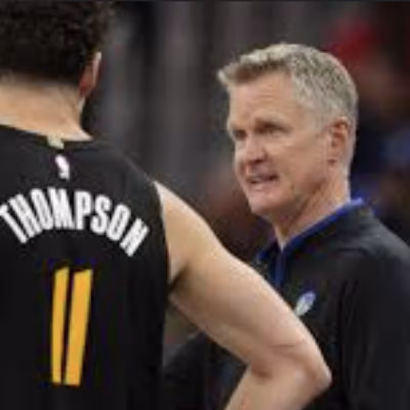 Steve Kerr no echa de menos en Klay Thompson. 