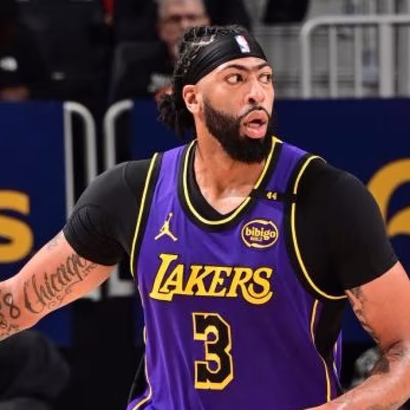 Anthony Davis, estrella de Los Angeles Lakers.