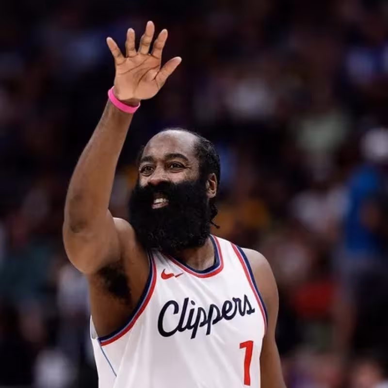 James Harden, jugador de Los Angeles Clippers.