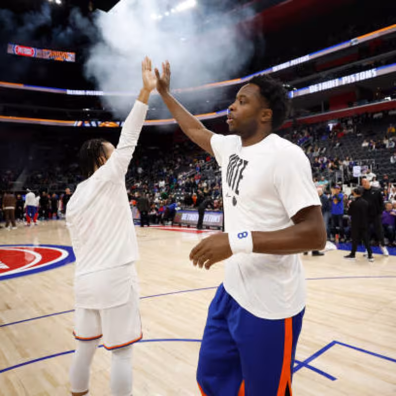 Gesta de los Knicks. Foto: gettyimages