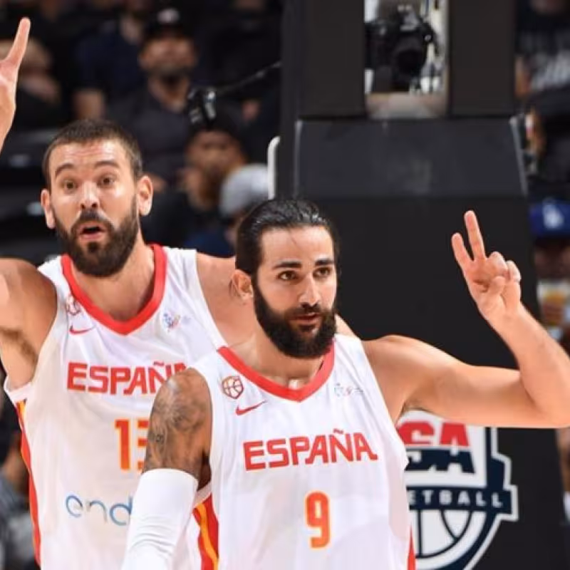 Marc Gasol y Ricky Rubio