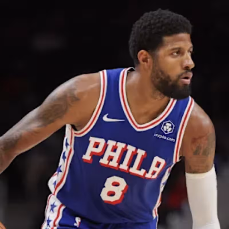 Paul George, estrella de Philadelphia 76ers.