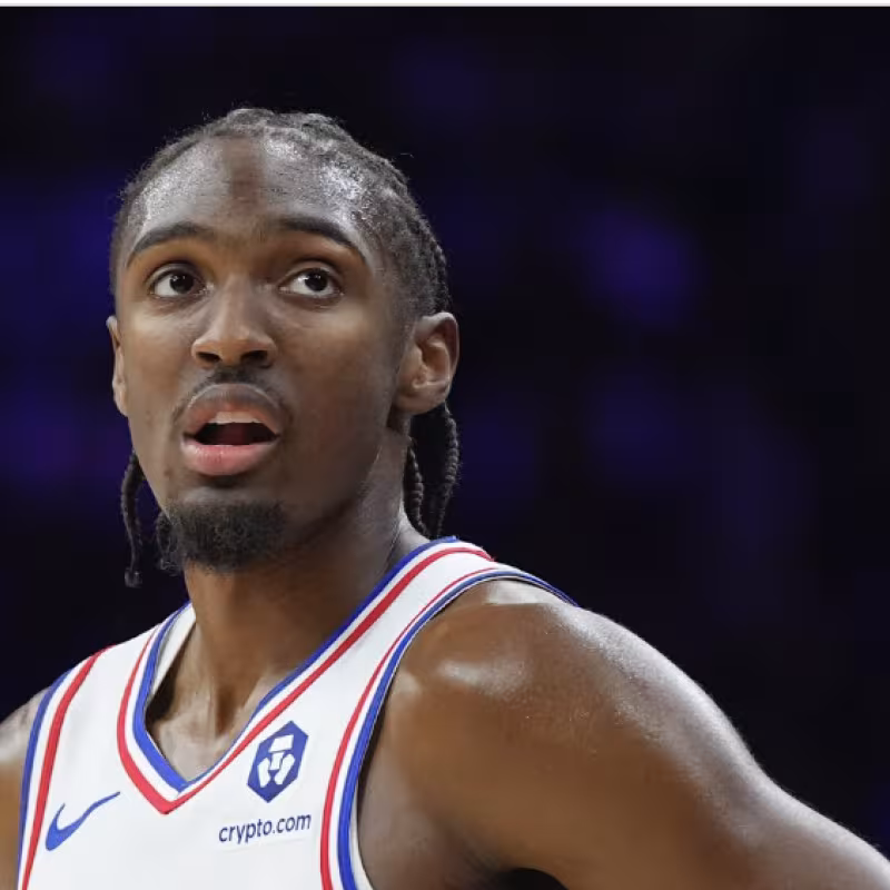 Tyrese Maxey, otro lesionado en Philadelphia 76ers.