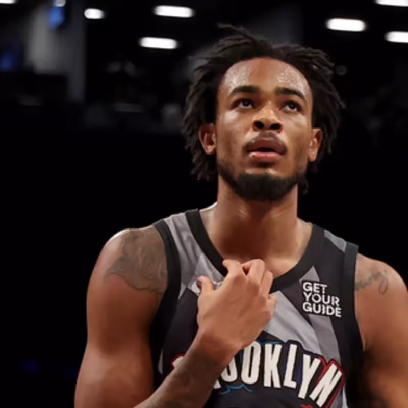 Nic Claxton, jugador de Brooklyn Nets.