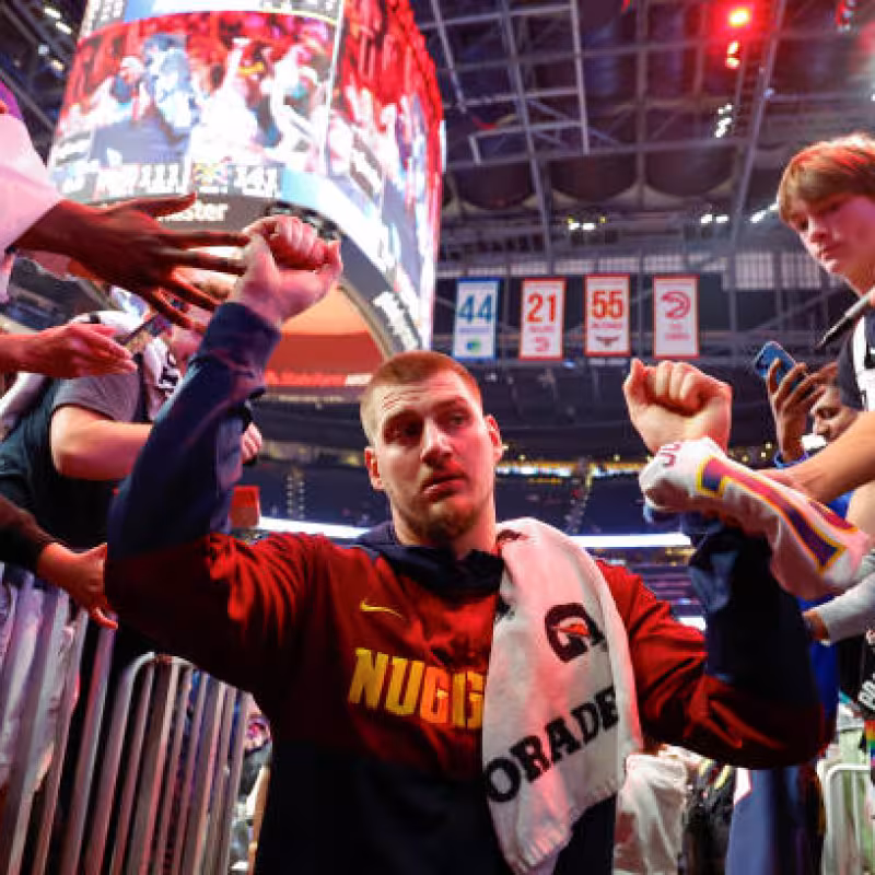 Nikola Jokic, estrella de Denver Nuggets. Foto: gettyimages