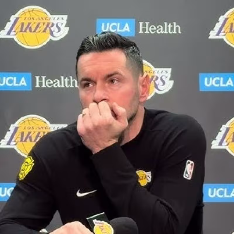 JJ Redick, entrenador de Los Angeles Lakers.