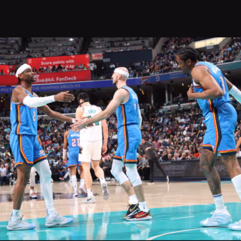 Mejor quinteto NBA de los Thunder. Foto: gettyimages