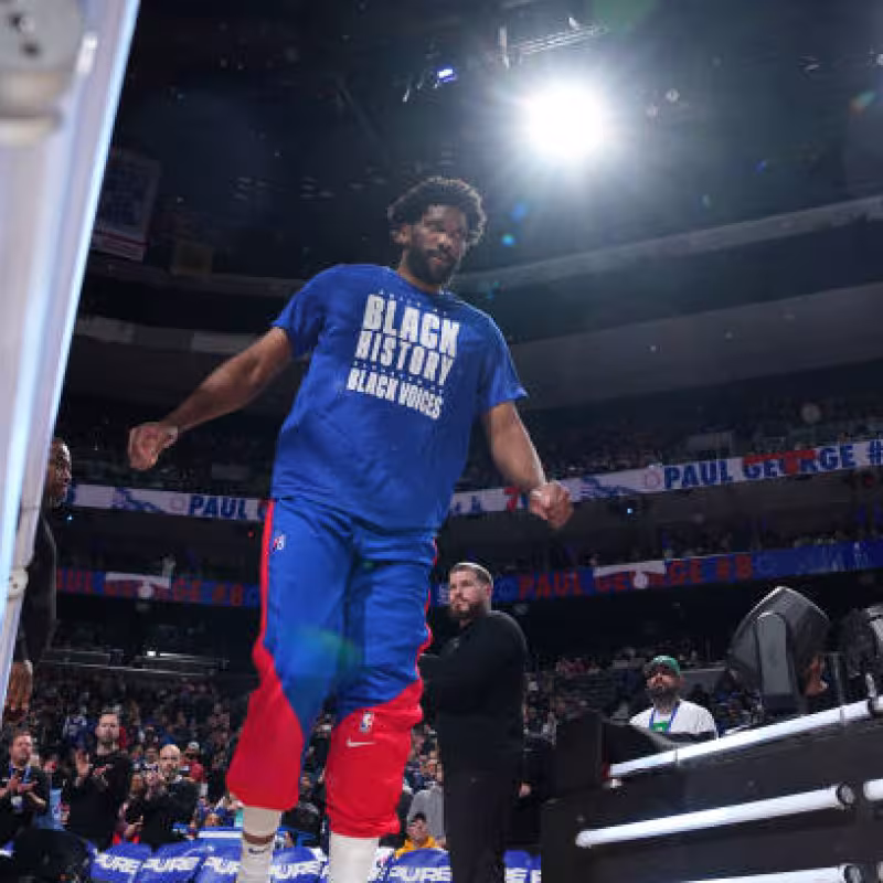Joel Embiid, amenaza de su carrera. Foto: gettyimages