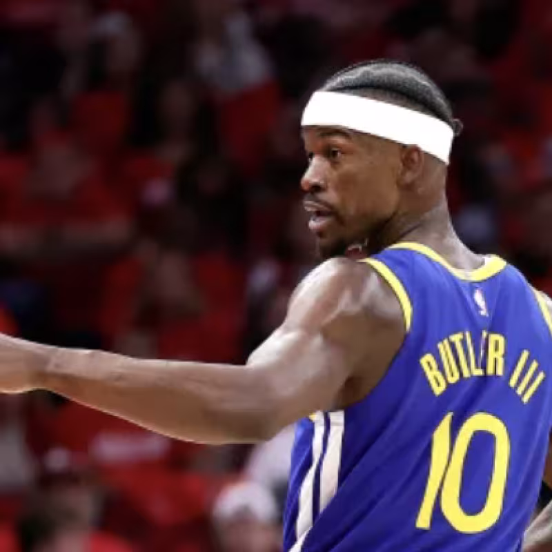 Jimmy Butler, estrella de Golden State Warriors. 