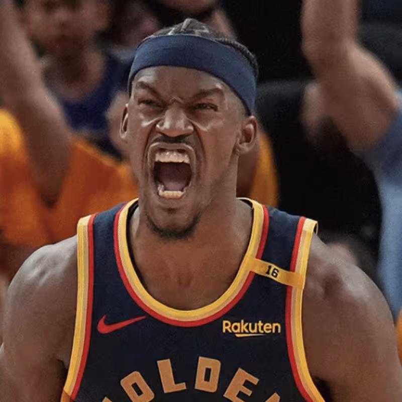 Jimmy Butler, estrella de Golden State Warriors.
