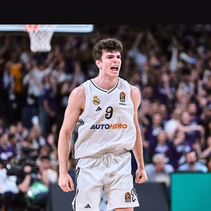 Hugo González, opciones de ser drafteado en NBA. Foto: gettyimages