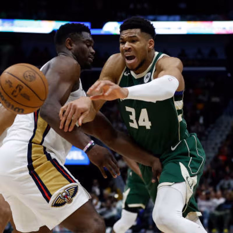 Zion Williamson, futuro de Antetokounmpo. Foto: gettyimages