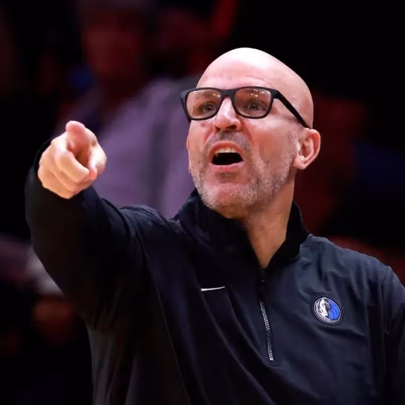 Jason Kidd, entrenador de Dallas Mavericks.