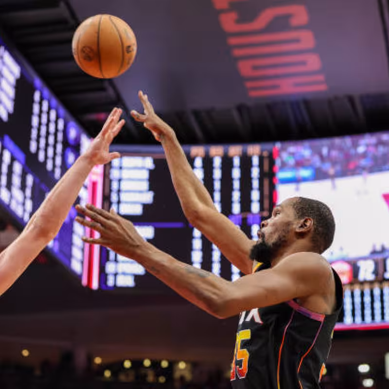Kevin Durant, quinteto de Houston Rockets. Foto: gettyimages