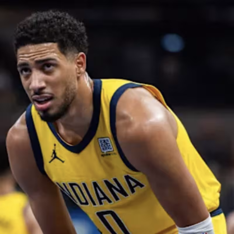 Tyrese Haliburton, estrella de Indiana Pacers ante OKC. 