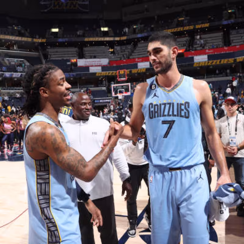 Ja Morant y Santi Aldama, expectativas. Foto: gettyimages