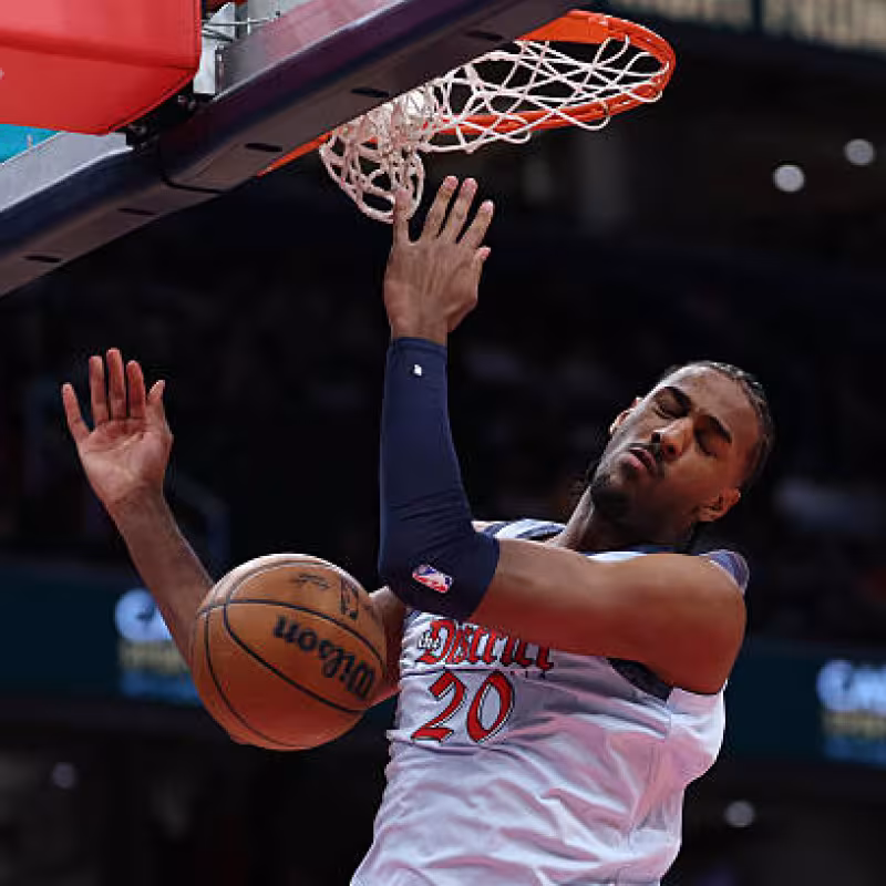 Alex Sarr, aspiraciones de Washington Wizards. Foto: gettyimages