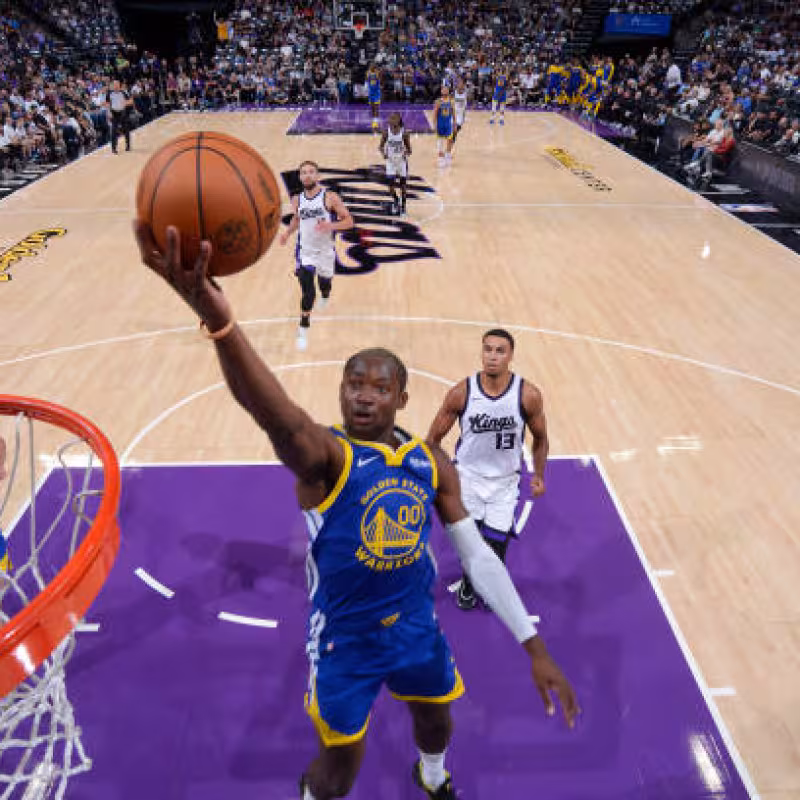 Jonathan Kuminga, traspaso a los Kings. Foto: gettyimages