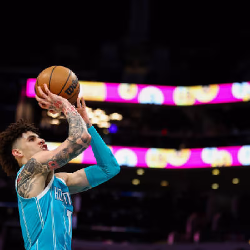 LaMelo Ball, estrella NBA. Foto: gettyimages
