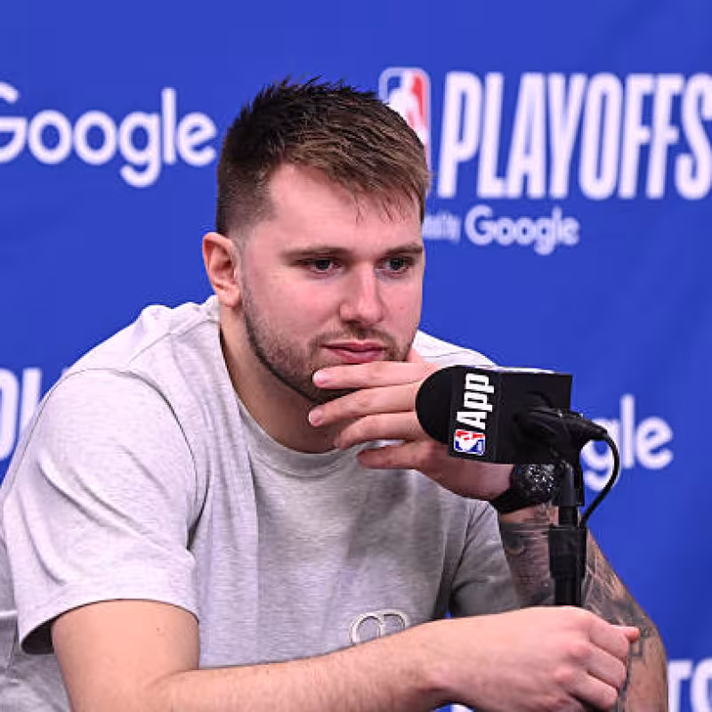 Luka Doncic, extensión de contrato con Lakers. Foto: gettyimages