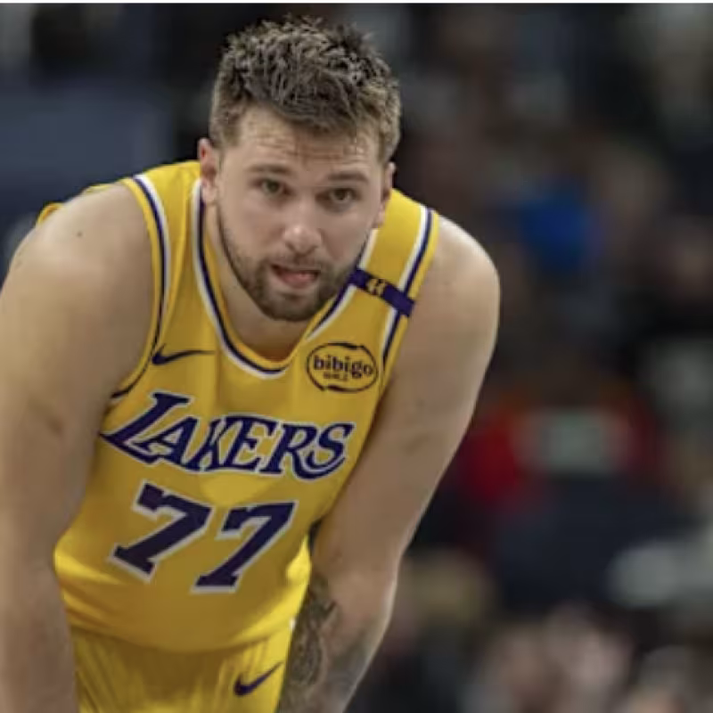 Luka Doncic, estrella de Los Angeles Lakers. 