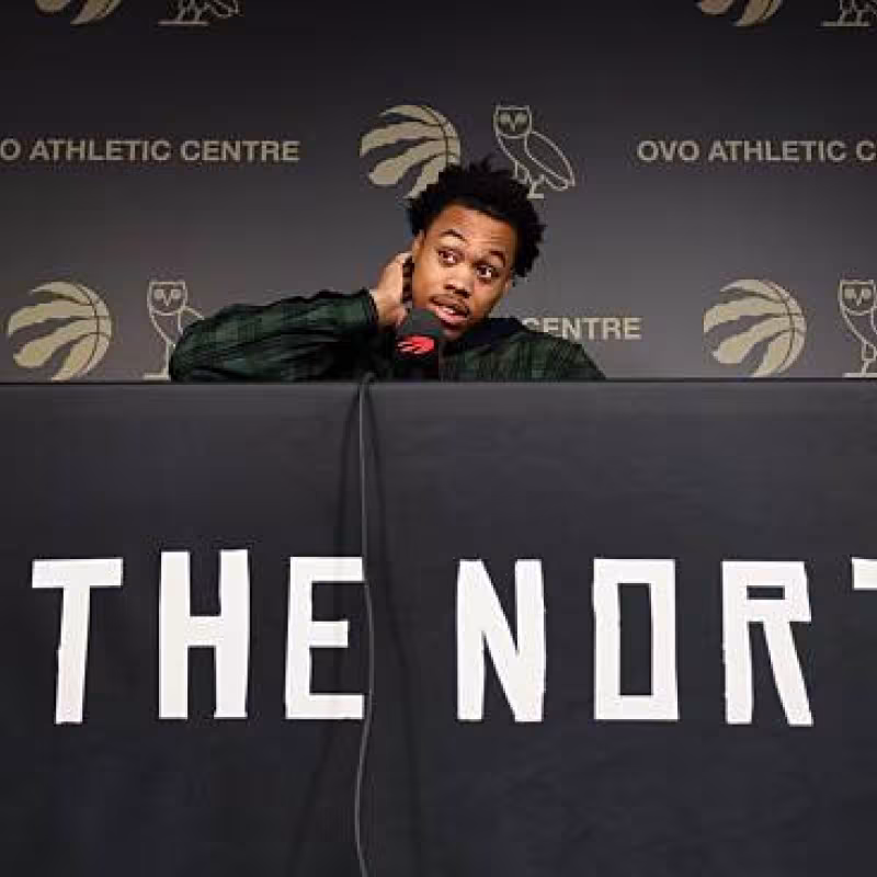 Scottie Barnes, expectativas y dato. Foto: gettyimages