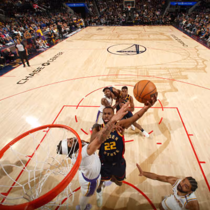 Andrew Wiggins, posible fichaje de Lakers. Foto: gettyimages
