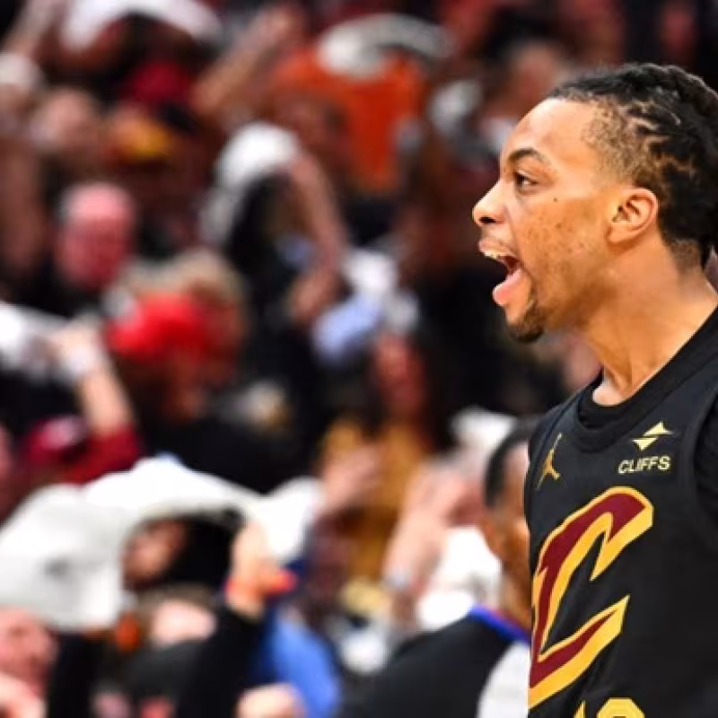 Darius Garland, player of the Cleveland Cavaliers.