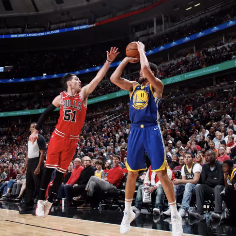 Klay Thompson, legendario jugador NBA.